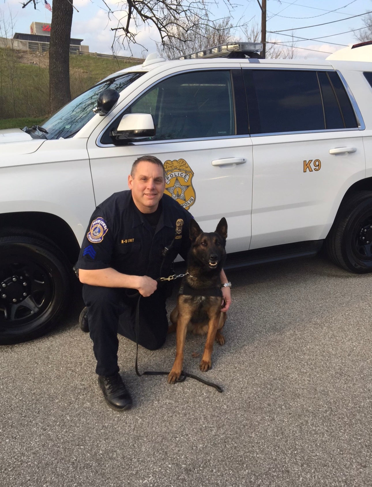 Non-profit donates ballistic vests to IMPD’s K9 unit