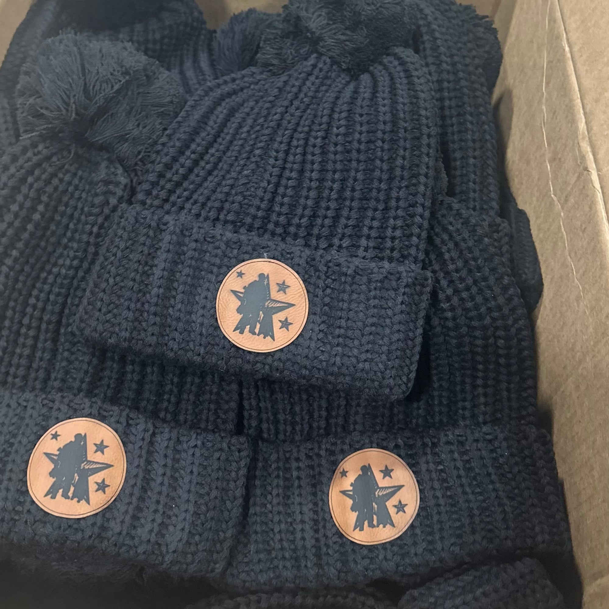 Spike's K9 Fund Chunk Beanie w/Patch - Black