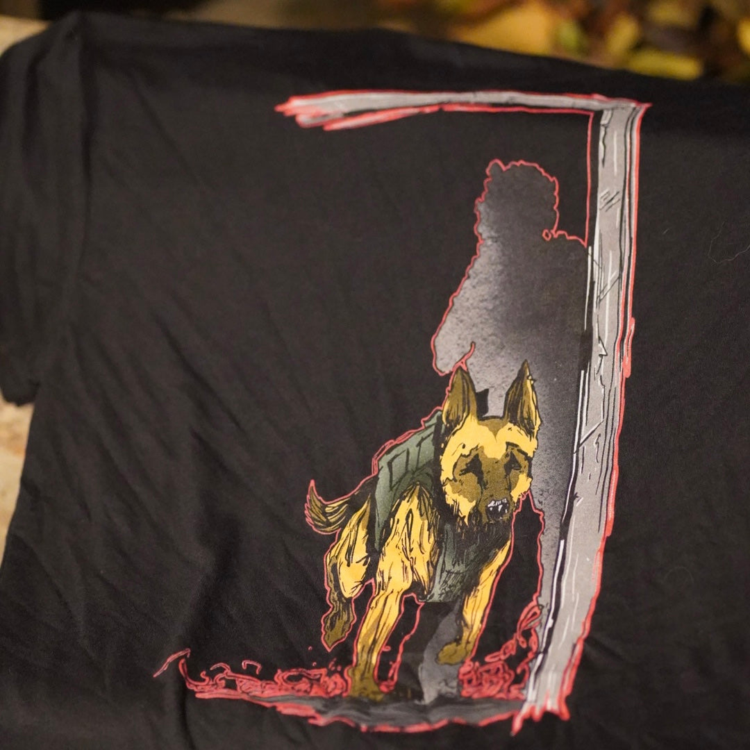"Dog In" Shirt - Black - Warpaint x _invadergirl_