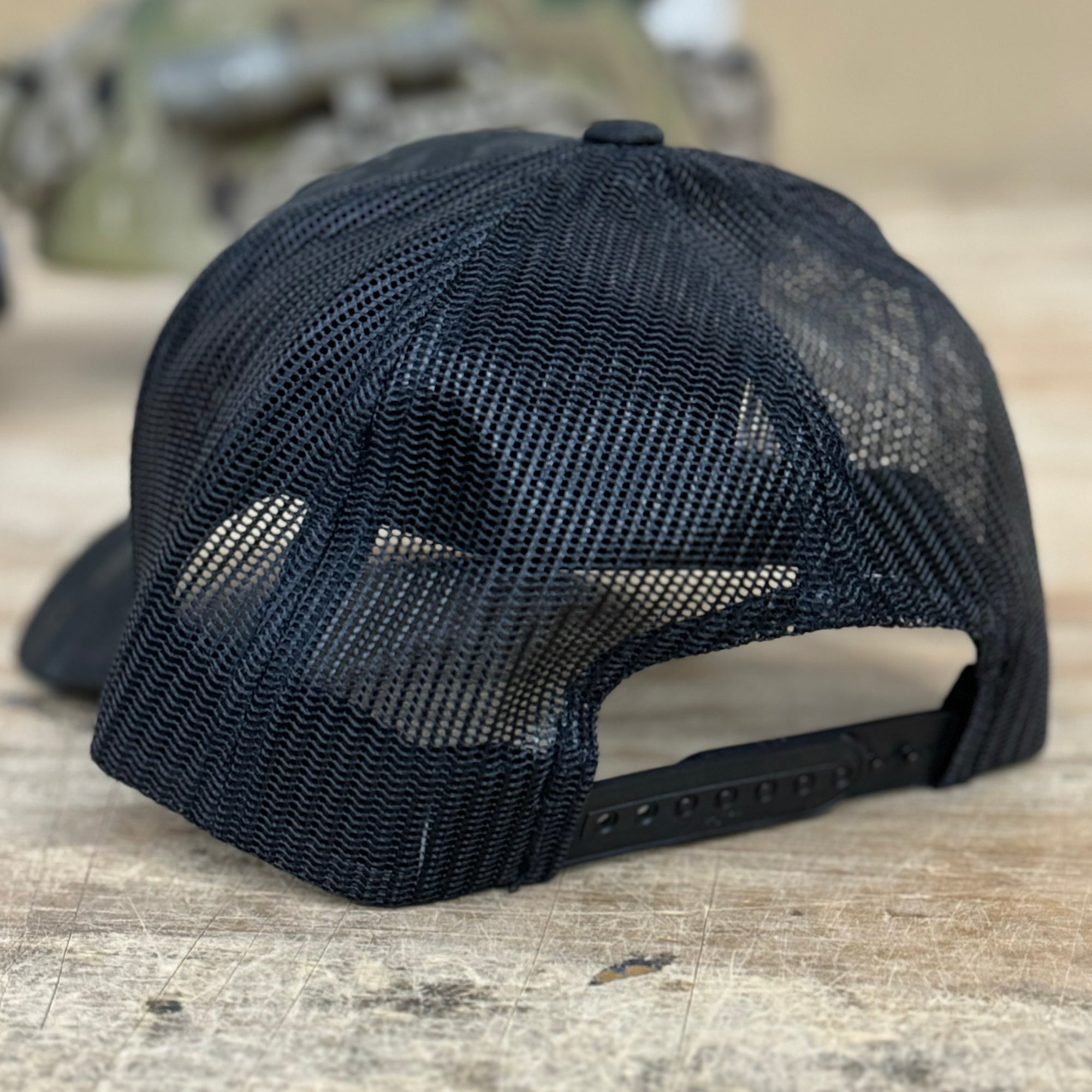 Hairmissile Trucker Hat - Multicam Black
