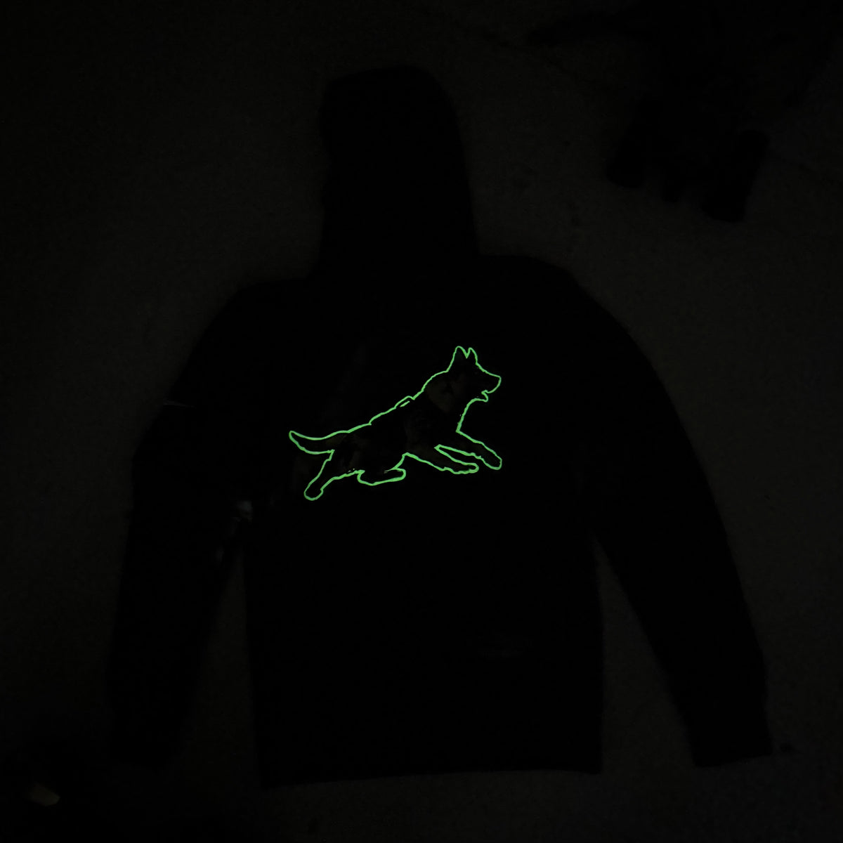 Force Multiplier GITD Hoodie - Warpaint x _invadergirl_