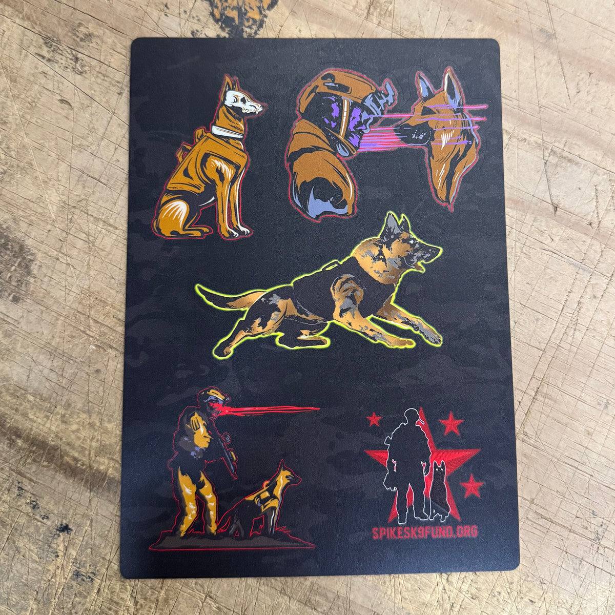 Warpaint x _invadergirl_ Sticker Sheet