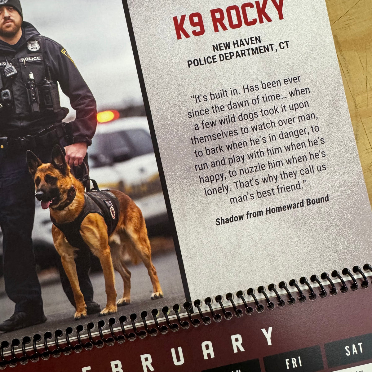 2026 Spike&#39;s Calendar