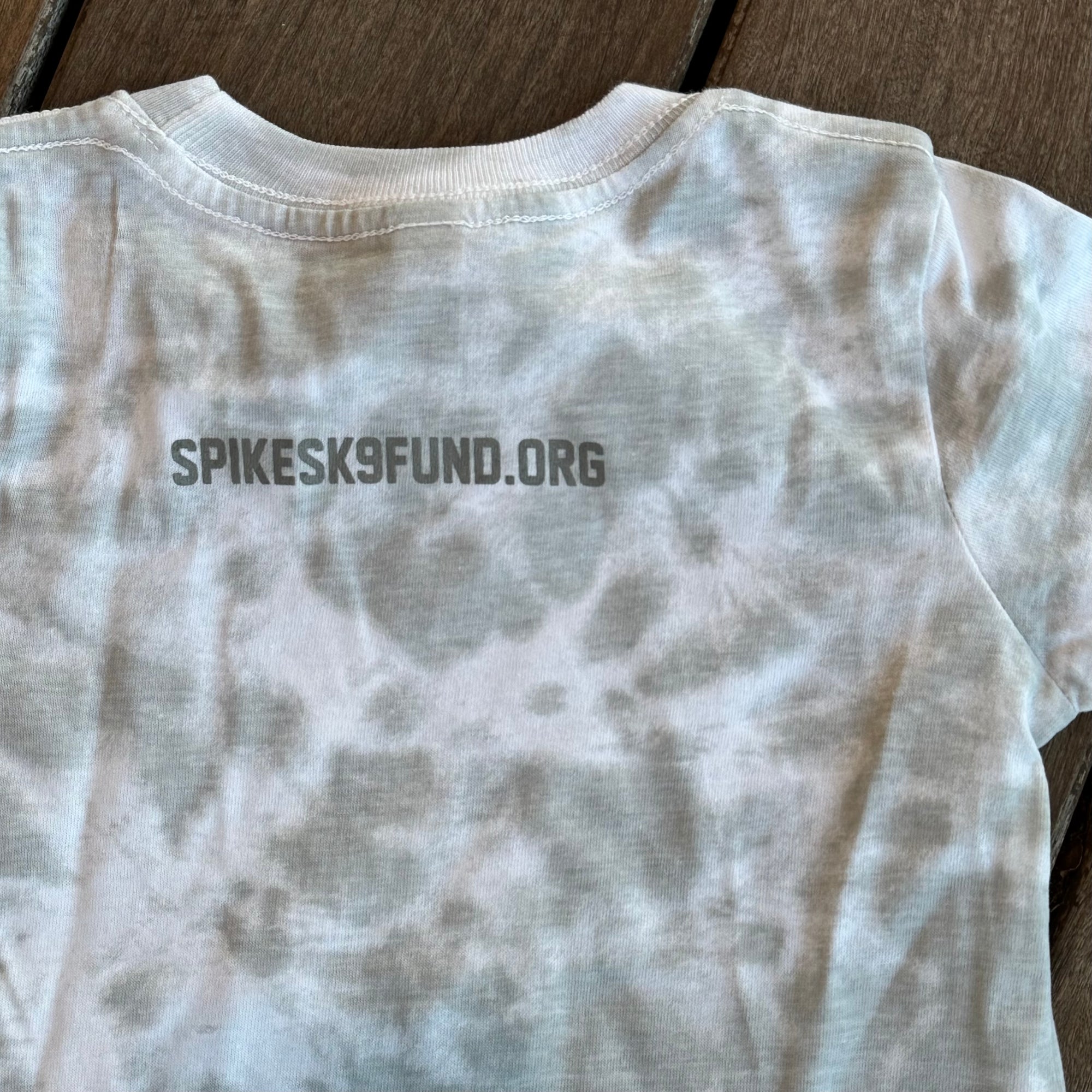 Force Multiplier GITD Kids Shirt White Tie Dye - Warpaint x _invadergirl_