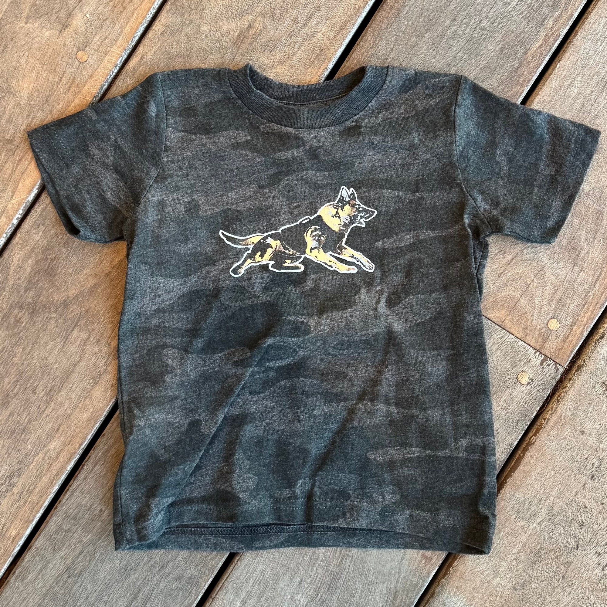 Force Multiplier GITD Kids Shirt Black Camo - Warpaint x _invadergirl_