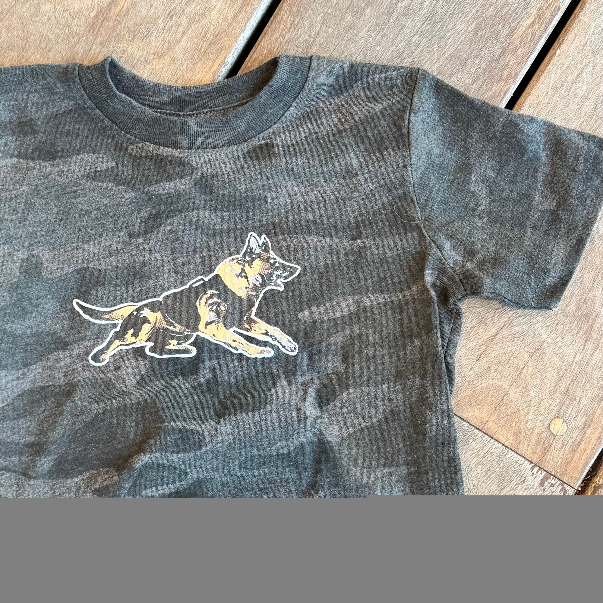 Force Multiplier GITD Kids Shirt Black Camo - Warpaint x _invadergirl_