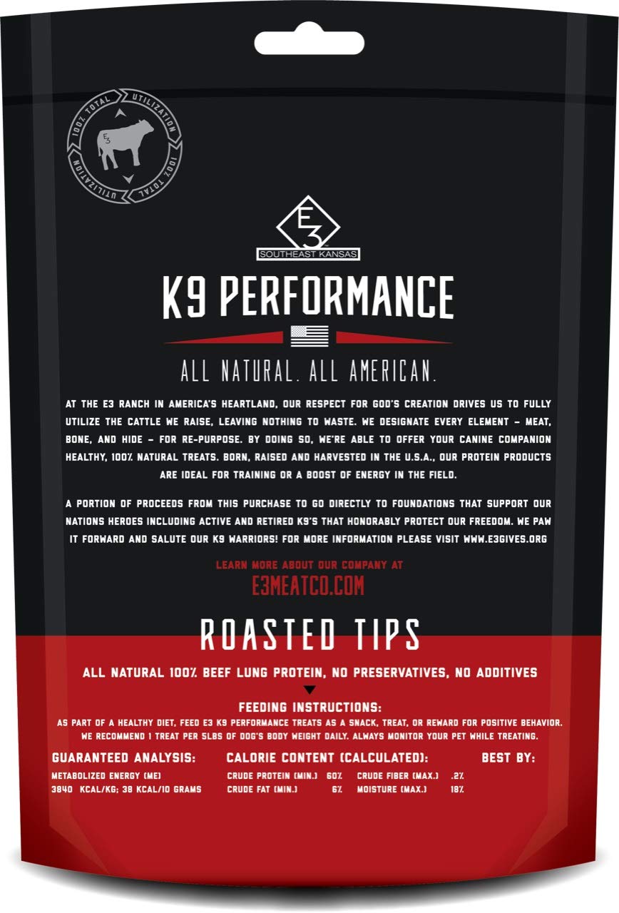 E3 K9 Performance - Roasted Tips