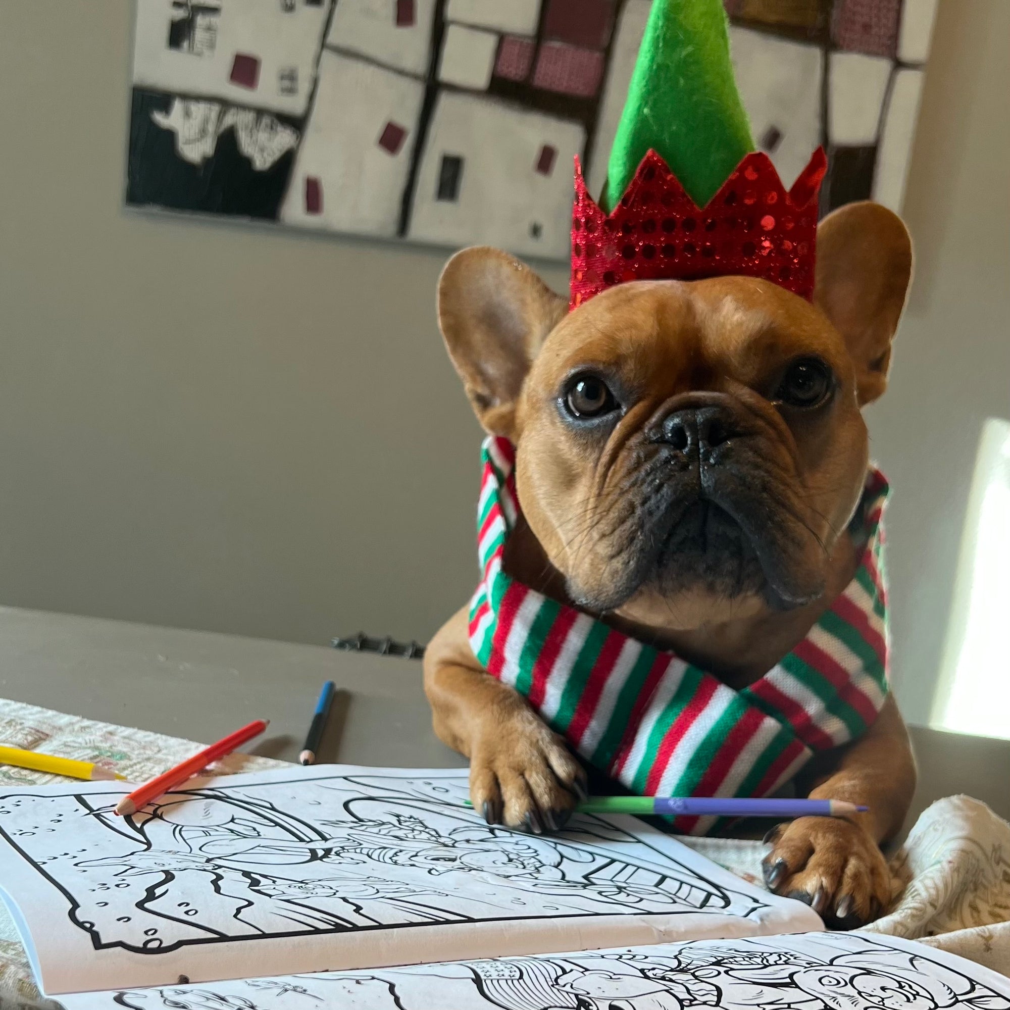 A Very Dewey Christmas Coloring Book 3