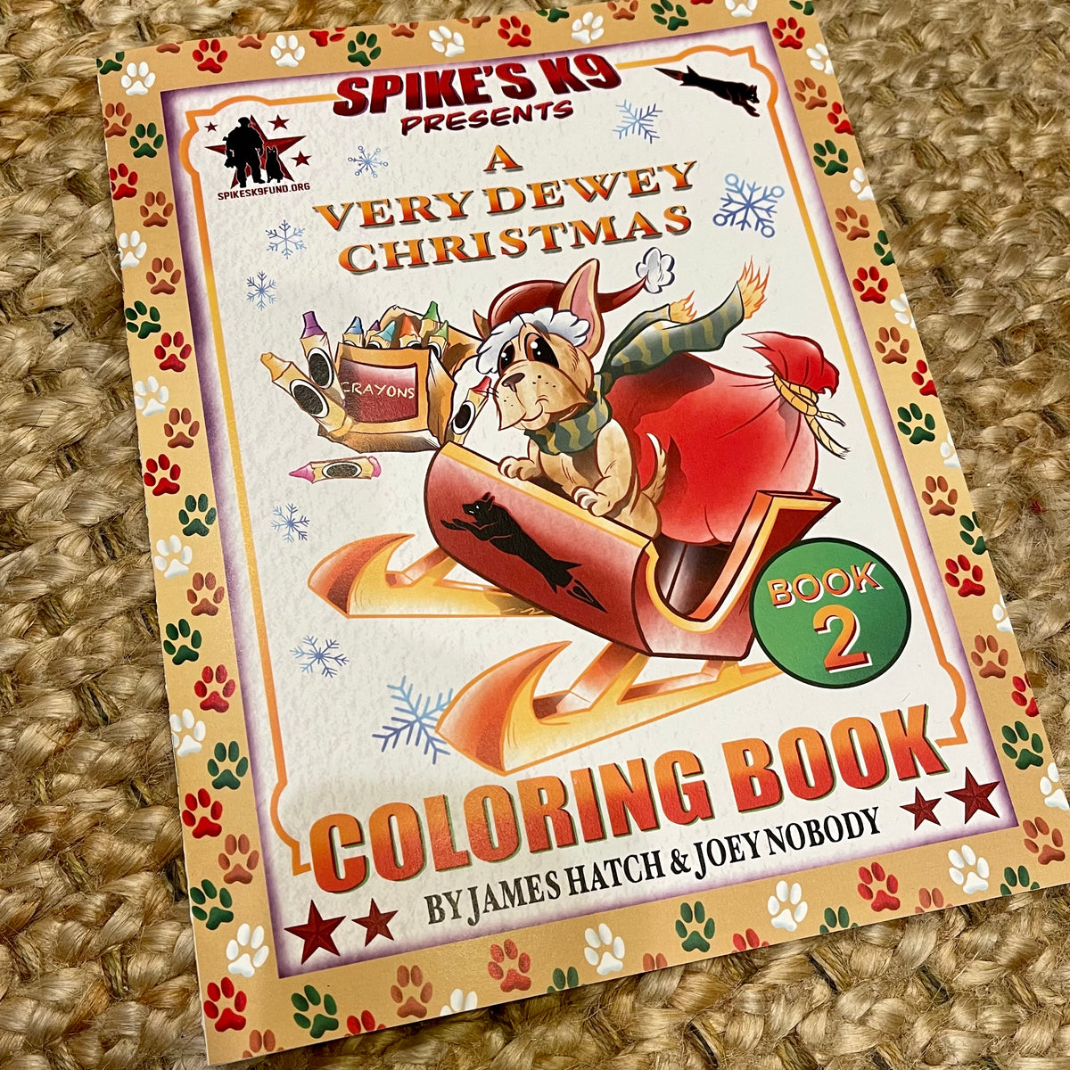 A Very Dewey Christmas Coloring Book 2